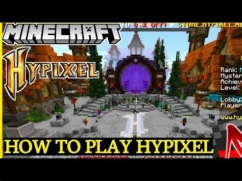 How To Join Real Hypixel In Mcpe Best Skyblock Server By Prince