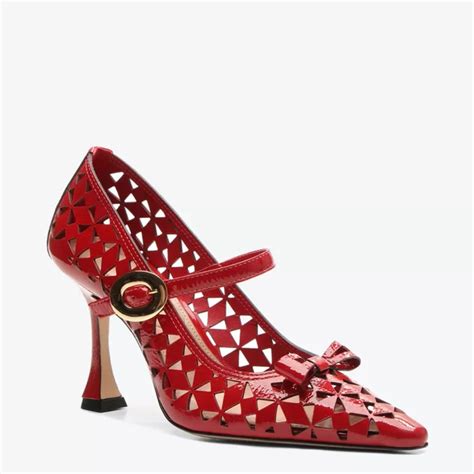 Scarpin Giorgina Vermelho Vicenza Avezzano Loja De Moda Online