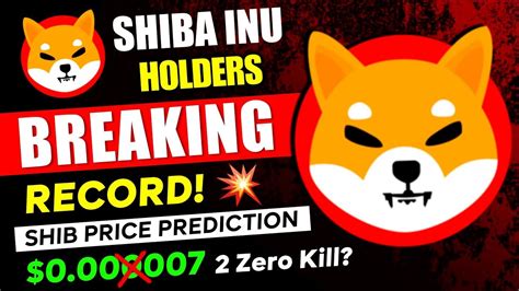 Shiba Inu Record Breaking Shib Team New Plan Big News For Shib