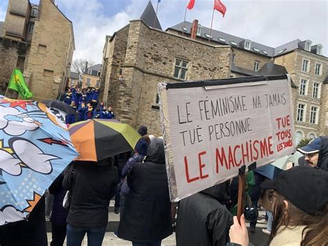 Au Mans 700 féministes dans la rue contre la réforme des retraites