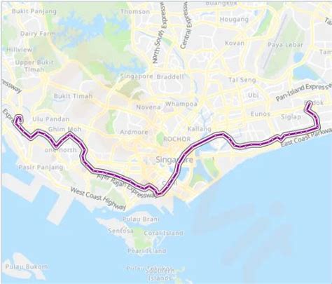 Sbs Transit Singapore Bus Service Bus Route From Bedok Bus