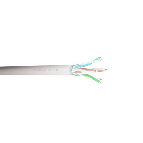 Securi Flex SFX C6A UFTP LSZH WHT 305 Cable 305m Category 6A Data Cable