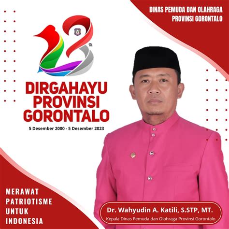 Hut Provinsi Ke Dispora Gorontalo Komitmen Wujudkan Masyarakat