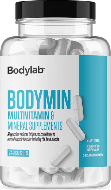 Bodylab Bodymin 240 Stk 11 Butikker Se Bedste Pris