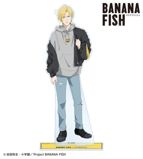 Banana Fish Meagratiaコラボ 描き下ろしイラスト アッシュ・リンクス 私服ver 特大アクリルスタンド Arma