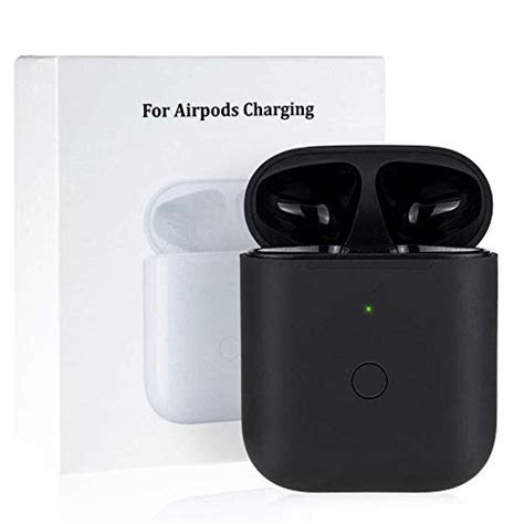 Wireless Charging Case With Sync Button Compatible With Airpods 1