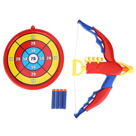 Kids Archery Bow and Arrow Toy Set with Target, Toy Archery Set for ...