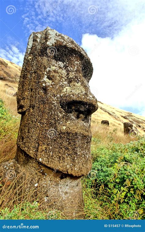 Isla De Moai Pascua Imagen De Archivo Imagen De Chile 515457