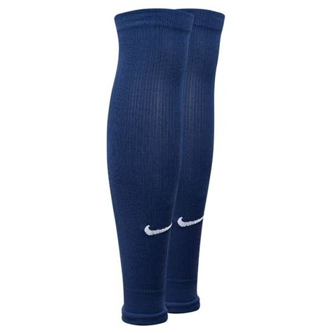 Nike Voetbalkousen Sleeve Strike Blauw Wit Unisportstore Nl