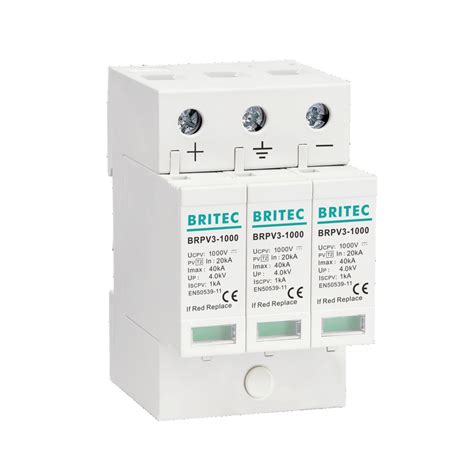 Brpv V P Solar Pv Spd Dc Surge Protection Device Surge