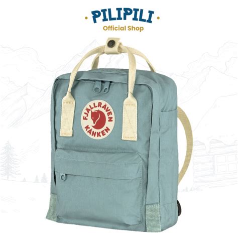 Jual Tas Ransel Fjallraven Kanken Mini Sky Blue Light Oak Shopee