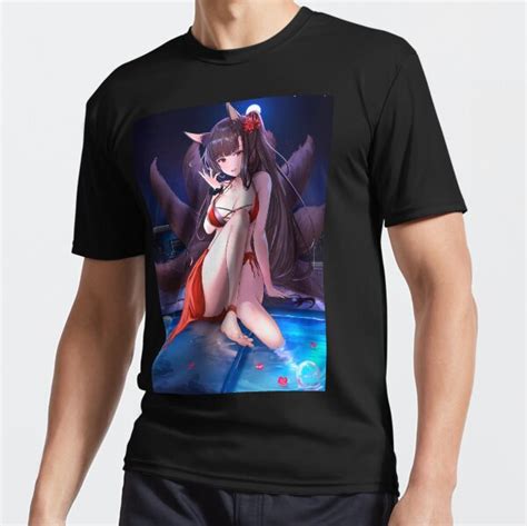 Lewd Fox Akagi Sexy Tits Boobs Thighs Thicc Azur Lane Al Hot Hentai Ecchi Anime Girl