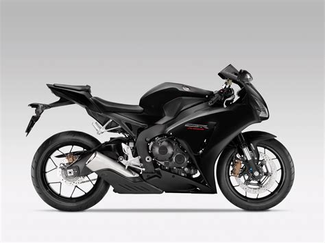 2012 Honda Cbr1000rr Fireblade Side View Black