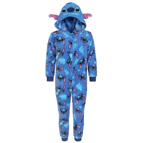 Stitch Disney Niebieska Polarowa Pi Ama Jednocz Ciowa Dzieci Ce