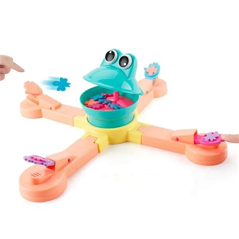 Interactive Puzzle Game Frog Eating Insects Frog Feeding Toy