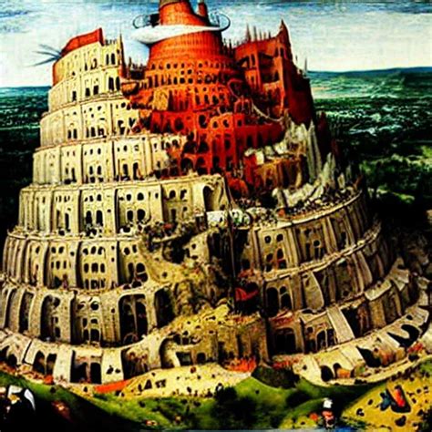 The Tower Of Babel By Pieter Bruegel The Elder Stable Diffusion OpenArt