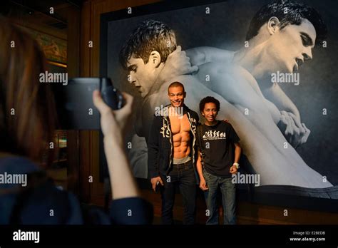 United States, New York City, Manhattan, Abercrombie and Fitch store on ...