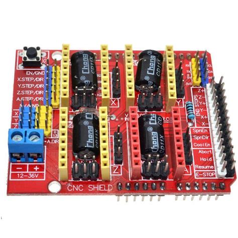 Placa Cnc Shield V3 Arduino Uno Impressora 3d Reprap Grbl Loja Da