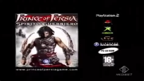 Prince of Persia Spirito guerriero Pubblicità Italiana 2004 YouTube