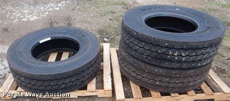 3 Bridgestone M870 31580r225 Tires In Denton Tx Item Dh7528 Sold