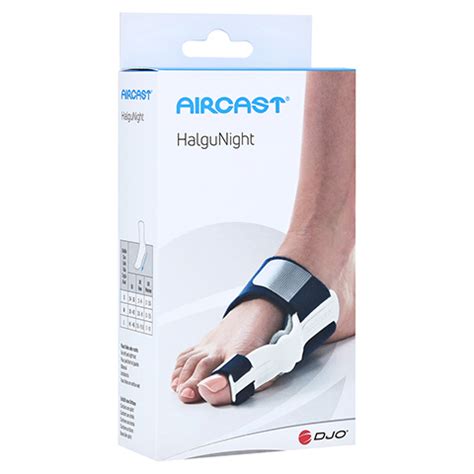 AIRCAST HalguNight Hallux Valgus Orthese Gr L weiß 1 Stück medpex