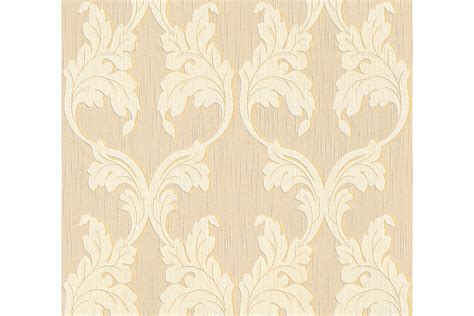 As Creation Barock Tapet Tessuto Ov Vd Beige Gul As Creation