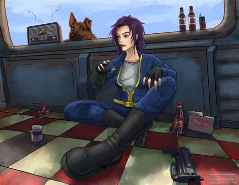 Chilling in Red Rocket Gas Station by RadsnRoses on DeviantArt