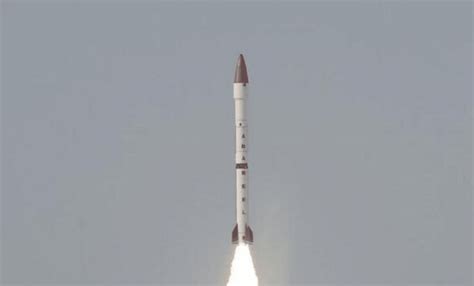 Pakistan Tests MIRV Capable Ababeel Ballistic Missile