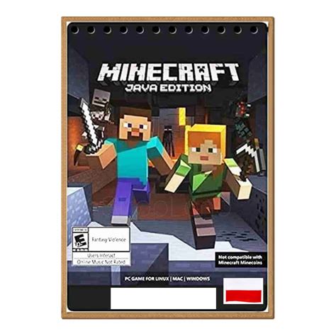 Minecraft Premium Java Bedrock EDITION GRA PC KLUCZ POLSKA