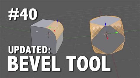 Blender 2 6 Tutorial 40 Bevel Tool Updated YouTube