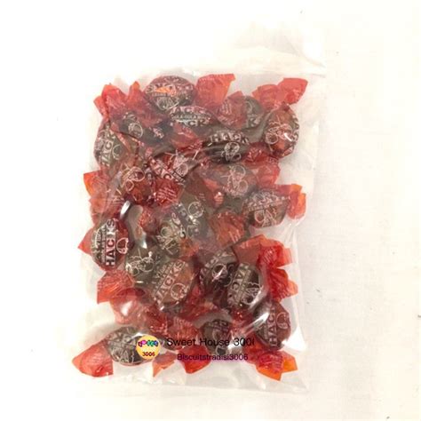 Hacks 28s Regular Flavoured Candy Black Colour Childhood Snack Gula