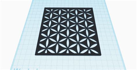 How To Make Flower Of Life Stencil Best Flower Site