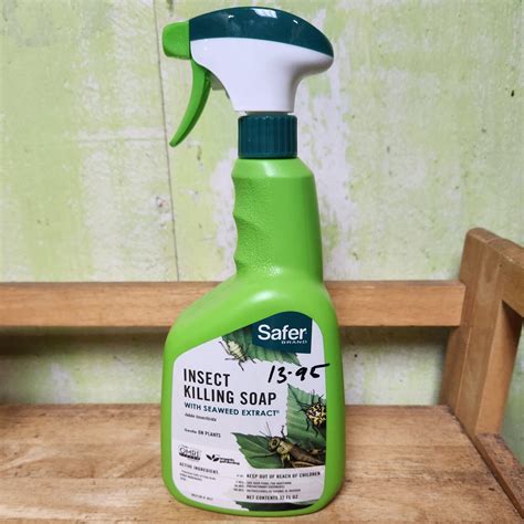 Safer Insect Killing Soap 32 Oz Green Barn Orchid And Aroid Supplies