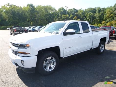 Summit White Chevrolet Silverado Ld Lt Z Double Cab X