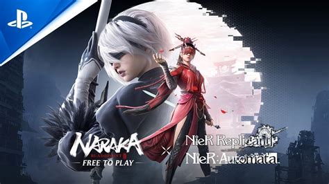 Nier X Naraka Bladepoint Collaboration Trailer Ps5 Games Youtube