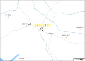 Groveton (United States - USA) map - nona.net