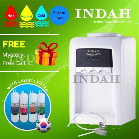 INDAH Mild Alkaline Water Dispenser Hot Normal Cold With Korea Filter Shopee Malaysia