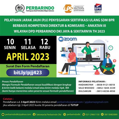 Pjj Penyegaran Sertifikasi Ulang Sdm Bpr Berbasis Kompetensi Direktur