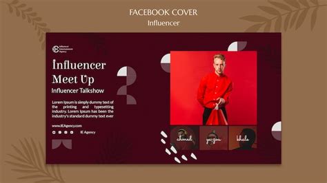Free Psd Influencer Social Media Cover Template