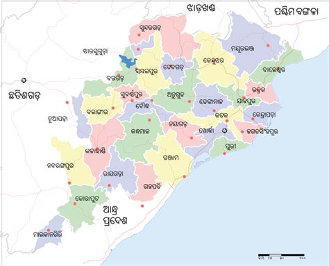 Fileodisha State Mapsvg Wikimedia Commons