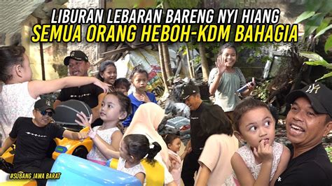 SERUNYA LIBURAN LEBARAN KDM NAIK MOBIL2AN NYI HYANG PAKE KACAMATA