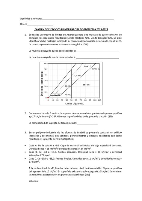 Enunciado Examen De Ejercicios Repesca Primer Parcial Arquitectura