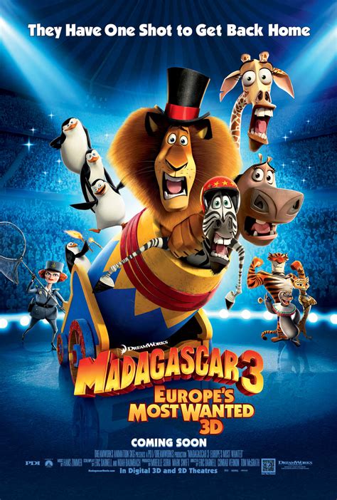 Release Day Round Up MADAGASCAR 3 EUROPE S MOST WANTED Starring Ben