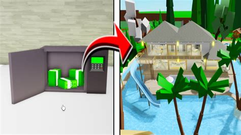 New Secret Safe Room In The New Estate Lake Mansion In Roblox