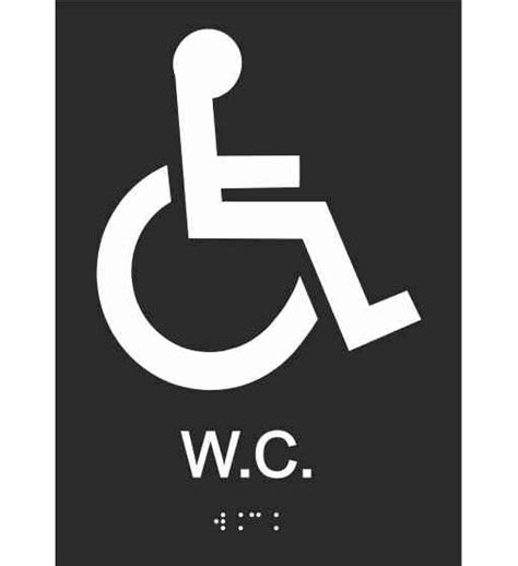 Ada Signs Braille Signs Disabled Restroom Wc 27 0006