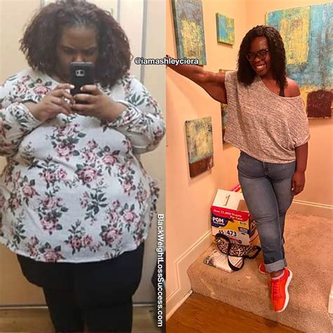 Ashley Lost 334 Pounds Black Weight Loss Success