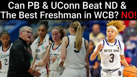 A Full Recap Of Uconn Vs Notre Dame Hannah Hidalgo Is A Star Has