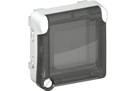 Купить PLEXO IP55 - Адаптер для механизмов Mosaic, 2М, с дымчатой ...