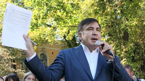 Михаил Саакашвили встретился со своими сторонниками в Одессе