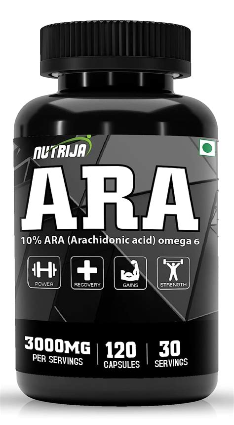 Buy Nutrija Arachidonic Acid Ara Supplement Mg Capsules